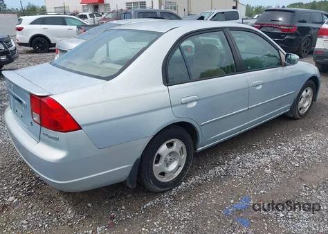 2003 Honda Civic Hybrid from USA, damaged, VIN JHMES96663S023323